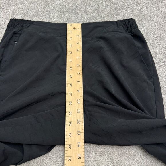Athleta Brooklyn Jogger Pants Womens 12 Tall Black Zip Pockets Athletic 32x32 - Picture 8 of 16